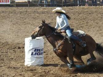 Barrel Racing Background HD Net