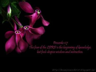 Christian Wallpaper Bble Verse Proverbs