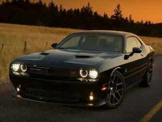 Dodge Challenger Black Wallpaper