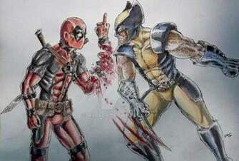 Wolverine Vs Deadpool By Mrbfox