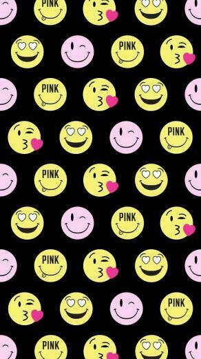 Vs Pink Emoji Wallpaper Victoria S Secret