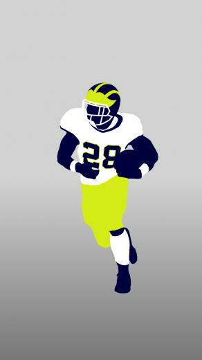 Awesome User Generated Michigan Football iPhone Droid Wallpaper