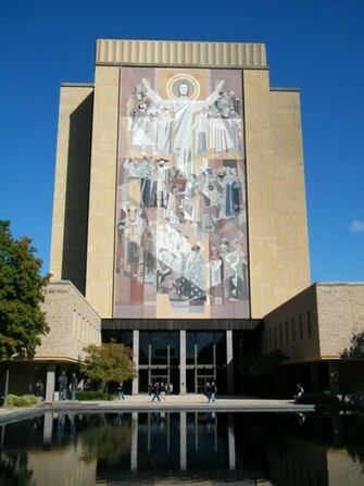 ToucHDown Jesus Notre Dame