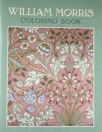William Morris Coloring Book Brooklyn Museum Of Art
