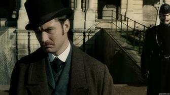 Full HD Wallpaper Jude Law Dr Watson Sherlock Holmes A