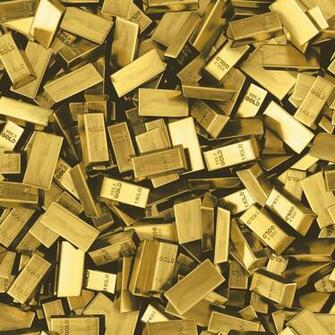Mural Wallpaper Gold Bars Muriva L16612 Murivamuriva