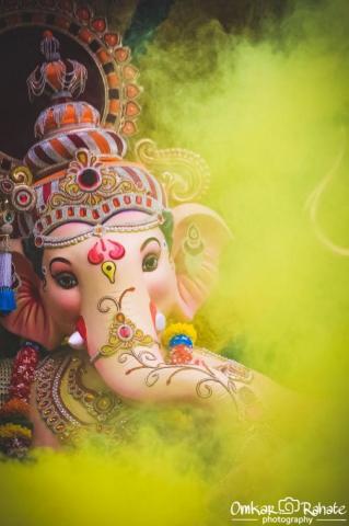 Ganesh iPhone Wallpaper Top Background