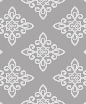 Lattice Pattern Wallpaper Light Grey Offwhite Traditional
