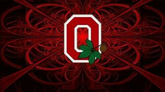 With Buckeye Leaf On A Fractal Background Hq Wallpaper