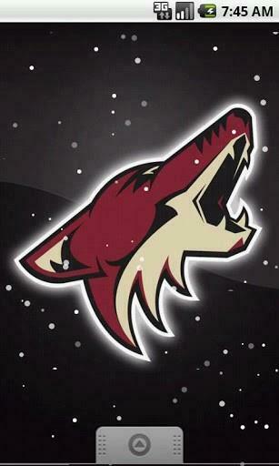 Bigger Phoenix Coyotes Live Wallpaper For Android Screenshot