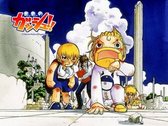 Konjiki No Gash Bell Zatch And Kiyo Wallpaper
