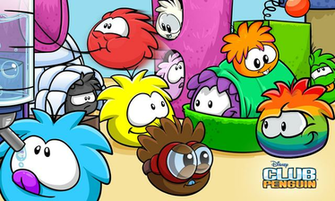 Club Penguin Puffle Wallpaper Party Png