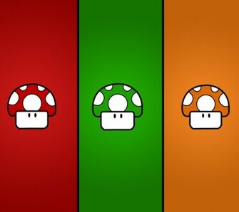 Ssuper Mario Mushroom Android Wallpaper HD Phone