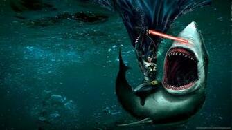 Epic Shark Wallpaper Wasn T Disappointed I