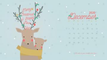 December Calendar Desktop Wallpaper