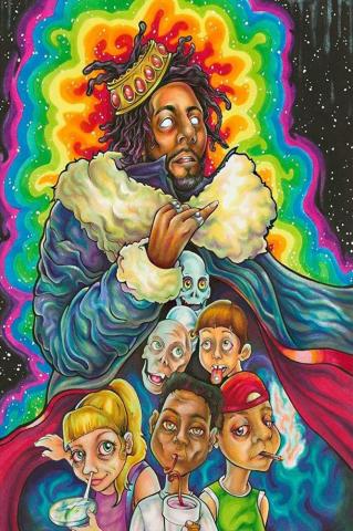 Amazon Aka Poster J Cole Kod Wallpaper Inches