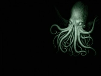Cthulhu Cthulu Wallpaper Kraken Squid