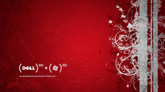 Product Red And Dell HD Art Wallpaper