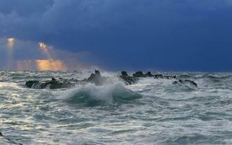 Sea Storm Wallpaper And Background