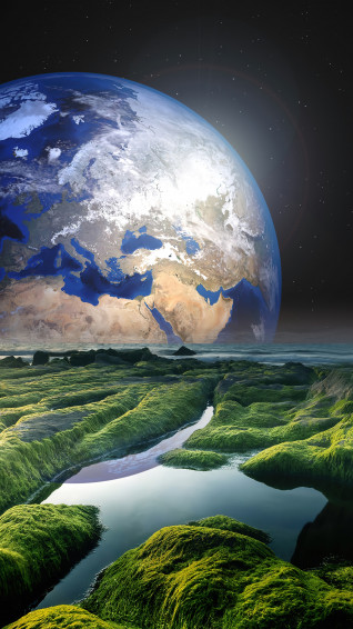 Planet Earth Space 4k Wallpaper iPhone HD Phone 4700f