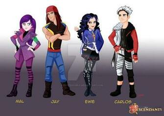 Disney S Descendants By Buttercuplf