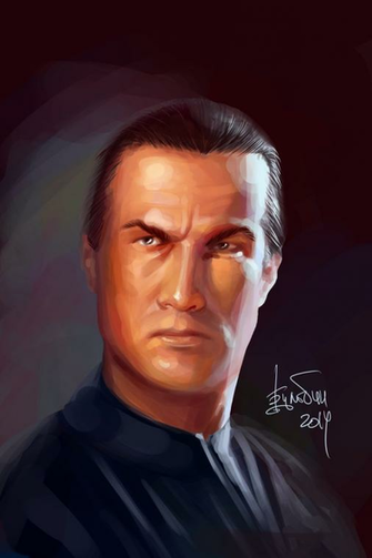 Steven Seagal By Michaelbulygin