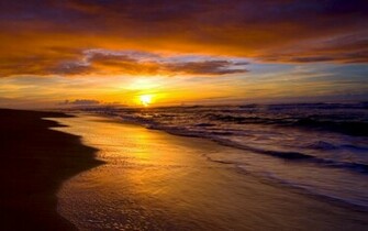 Long Beach Sunset Wallpaper Desktop HD