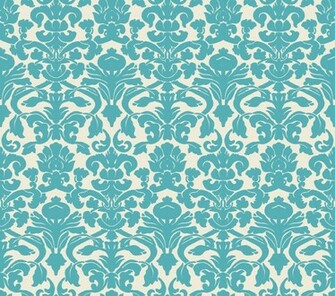 Blue And White Floral By Beinspyred