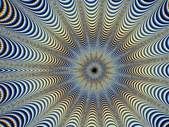 Pattern Illusion Wallpaper
