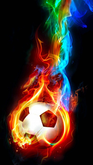 Cool Soccer Ball Background Wallpaper