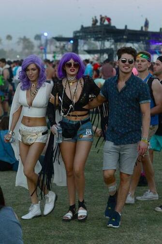 Bella Thorne Coachella Music Festival Day