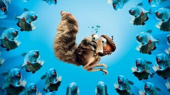 Scrat In Ice Age Wallpaper HD