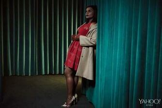 Mindy Kaling Image Yahoo Style Photoshoot