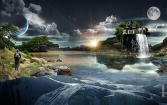 Cgi Surreal Wallpaper