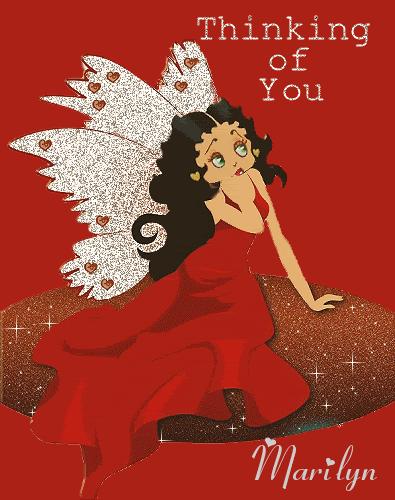 Boop Thinking Of You Angel Graphics Code Betty