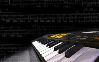 Music Keyboard Wallpaper