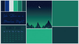 March Organizer Wallpaper Calendar