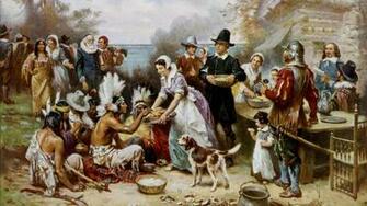 The First Thanksgiving Wallpaper Hq Desktop