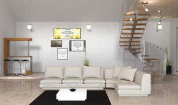 Int Chicanery Living Room Day Background