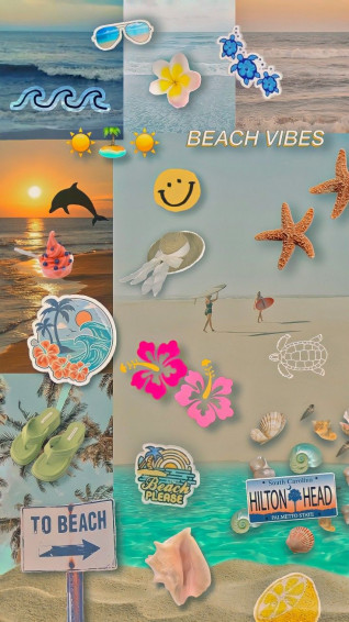 Beach Wallpaper In Cute Summer