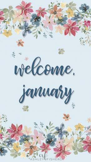 January Background Image In Collection