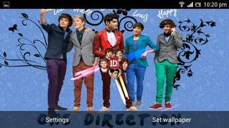 One Direction Live Wallpaper Screenshot