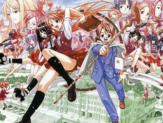 Wallpaper Of Negima Anime