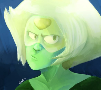 Steven Universe Peridot Portrait By Annak1332