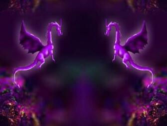 Purple Dragon Wallpaper
