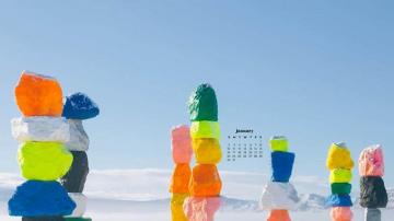 January Wallpaper Calendars For Your Desktop Phone