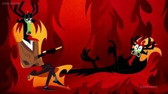 Aku Therapy Session In Samurai Jack Wallpaper