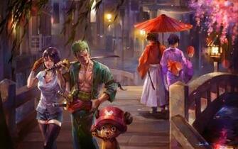 Roronoa Zoro Tashigi Tony Chopper Manga Anime