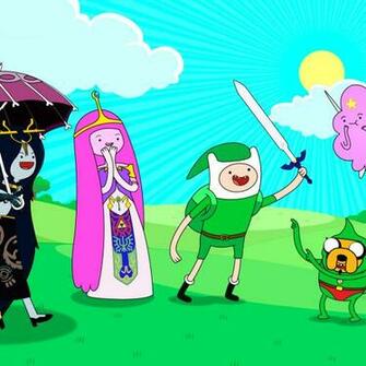 Adventure Time With Finn And Jake Wallpaper