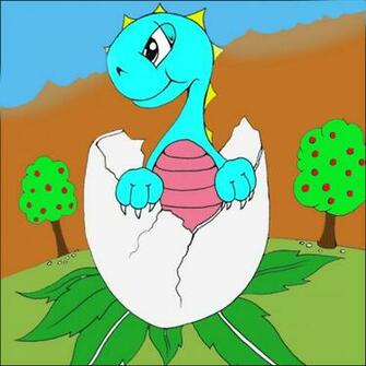Cute Dino Rawr HD Wallpaper In Cartoons Imageci